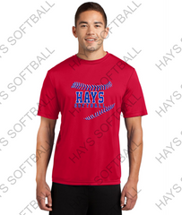 Hays Softball Drifit - Sport-Tek® Mens PosiCharge® Competitor™ Tee. ST350