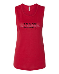 TEXASA CHOSEN BASEBALL - LADIES BELLA Muscle Tank - 8803
