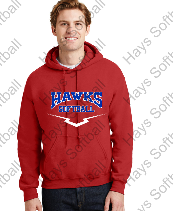 HAYS SOFTBALL - ADULT HOODIE