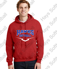 HAYS SOFTBALL - ADULT HOODIE