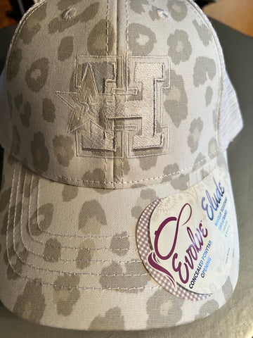 ICE HOTSHOTS SNOW LEOPARD LADIES CAP