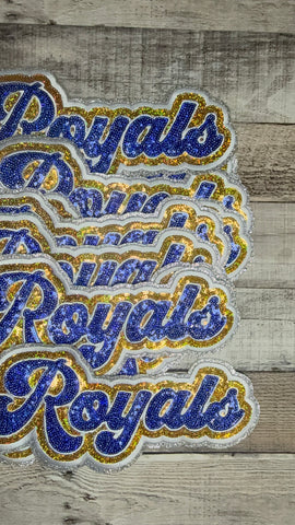 Kansas City Royals Sequin Patch