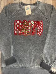 Merry Little Debbie Sequin Christmas Patch