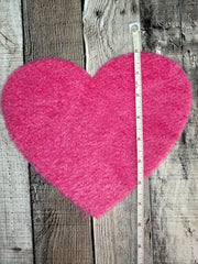 Heart Valentines Day Fluffy Patches
