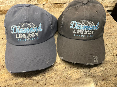 DIAMOND LEGACY - LADIES Unstructured Trucker Cap - 6990