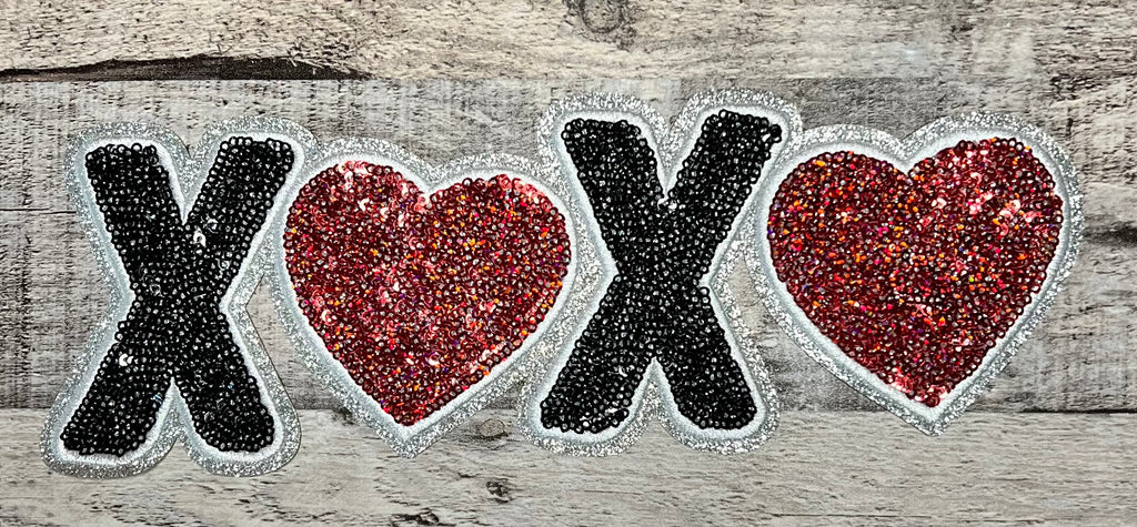 XOXO Sequin Patch