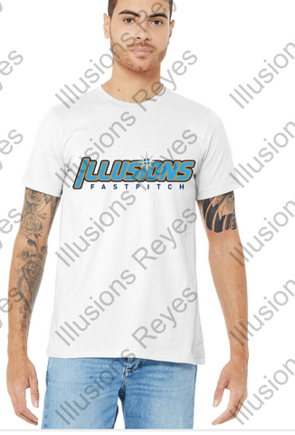 Illusions Gold - Bella + Canvas - Unisex Short Sleeve Heather Jersey Tee - 3001CVC