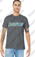 Illusions Gold - Bella + Canvas - Unisex Short Sleeve Heather Jersey Tee - 3001CVC