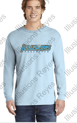 ILLUSIONS FASTPITCH -  Comfort Colors - Garment-Dyed Heavyweight Long Sleeve T-Shirt - 6014