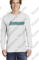 ILLUSIONS FASTPITCH -  Comfort Colors - Garment-Dyed Heavyweight Long Sleeve T-Shirt - 6014