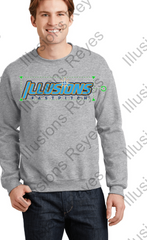 ILLUSIONS - Gildan - Heavy Blend Crewneck Sweatshirt - 18000