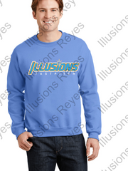 ILLUSIONS - Gildan - Heavy Blend Crewneck Sweatshirt - 18000