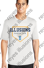 ILLUSIONS FASTPITCH ADULT ST350LS  Sport-Tek® Short Sleeve PosiCharge® Competitor™ Tee