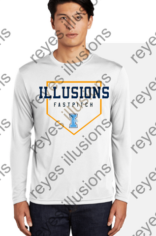 ILLUSIONS -Adult -Gildan - Heavy Cotton Long Sleeve T-Shirt - 5400