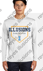 ILLUSIONS FASTPITCH ADULT ST350LS  Sport-Tek® Long Sleeve PosiCharge® Competitor™ Tee