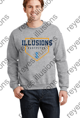 ILLUSIONS - Gildan - Heavy Blend Crewneck Sweatshirt - 18000