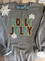 Holly Jolly Sequin Patch