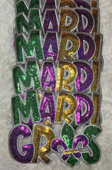 MARDI GRAS SEQUIN PATCH