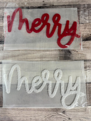 Merry Fluffy Patches