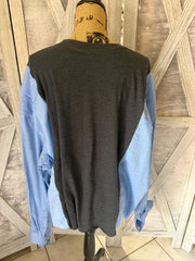 Luke Combs Upcycled T-Shirt and Long Sleeve Oxford