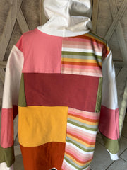 Upcycled Nike Neopolitan Hoodie Sweatshirt