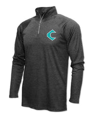 CREW BASEBALL -  BAW Adult and Youth Drifit 1/4 Zip 4 RUNNERS