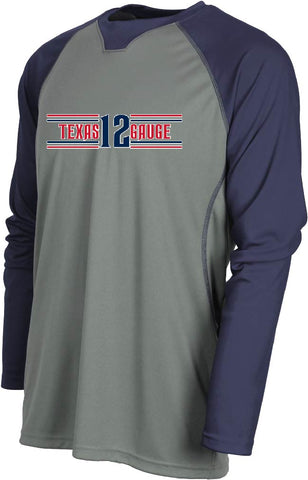 TEXAS 12 GAUGE - XT127 Men's Xtreme-Tek Baseball Shirt