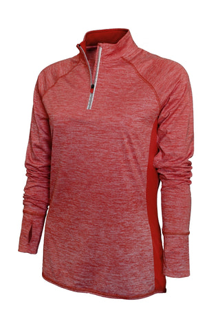 Quarter Zip Pullover - Ladies -Thumb Holes -  Choose your Team