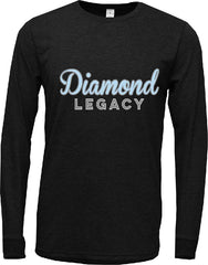 DIAMOND LEGACY -  TR92 Unisex Tri-Blend T-Shirt Long Sleeve - SUPER SOFT