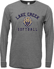 LAKE CREEK -  TR92 Unisex Tri-Blend T-Shirt Long Sleeve