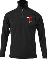 TEXAS CHOSEN BASEBALL BAW Adult AND Youth Quarter Zip Sweatshirt with Front Pockets F125