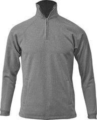 PRO TRAINING- EMBROIDERED  Logo  Adult Quarter Zip Sweatshirt with Pockets F125