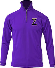 ZEPHYRS -  Adult AND Youth Quarter Zip Sweatshirt with Pockets F125