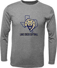 LAKE CREEK - LC State Champions &LC Texas - Men's Xtreme-Tek Long Sleeve Shirt
