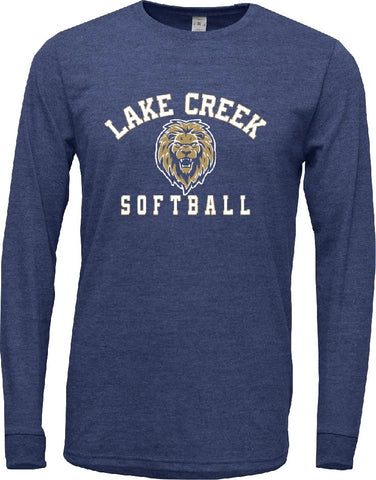 LAKE CREEK -  TR92 Unisex Tri-Blend T-Shirt Long Sleeve