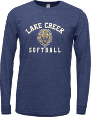 LAKE CREEK -  TR92 Unisex Tri-Blend T-Shirt Long Sleeve