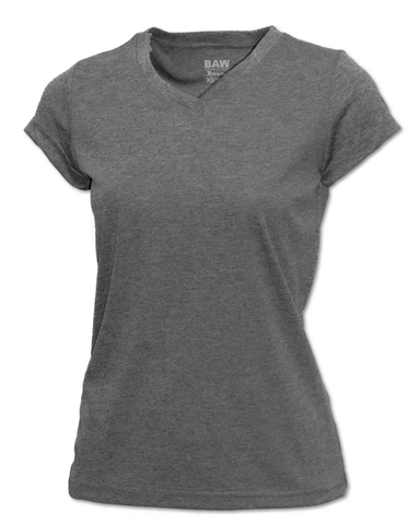 COMPETITIVE EDGE - LADIES - XT77H  Xtreme-Tek V-Neck Heather Shirt
