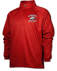 RAZORBACKS - F125 Adult Quarter Zip Sweatshirt