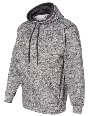 TEXAS TURN 2 - Badger - Blend Polyester Fleece Performance Hooded Pullover - 1463 - GRAPHITE