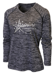 INTRUDERS Ladies Dry-Tek Long Sleeve V-Neck Shirt DT 87