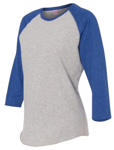TEXAS ARSENAL - LAT - Women's Fine Jersey Three-Quarter Sleeve Baseball T-Shirt - 3530