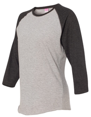 TEXAS ARSENAL - LAT - Women's Fine Jersey Three-Quarter Sleeve Baseball T-Shirt - 3530