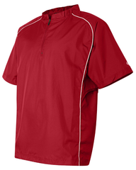 COMPETITIVE EDGE - MEN'S - EMBRIODERED - Rawlings - Short Sleeve Quarter-Zip Pullover - 9702