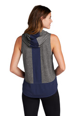 NEW 2020 SALE - LST410  Sport-Tek ® Ladies PosiCharge ® Tri-Blend Wicking Draft Hoodie Tank