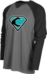 CREW BASEBALL - XT127 Men's Xtreme-Tek Baseball Shirt