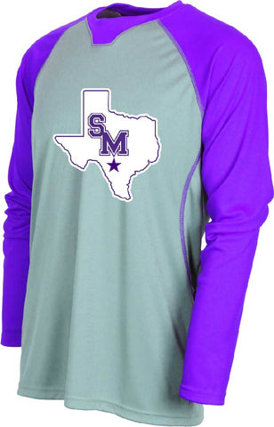 SAN MARCOS RATTLERS - XT127 Men's Xtreme-Tek Baseball Shirt