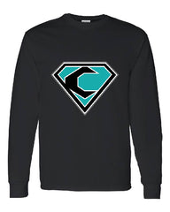 CREW BASEBALL - ADULT and YOUTH - Heavy Cotton Long Sleeve T-Shirt - 5400