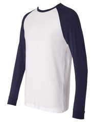 NATIONALS - ADULT - Bella + Canvas - Long Sleeve Jersey Baseball Tee - 3000