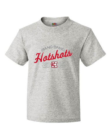 NEW ITEM - HOTSHOTS RETRO TONE ON TONE -  ADULT and YOUTH Cotton Tee