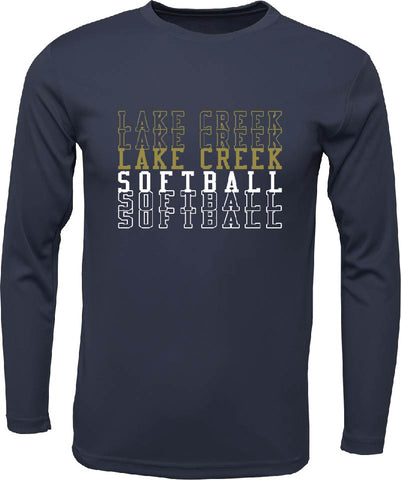 LAKE CREEK - LC STACKED - Men's Xtreme-Tek Long Sleeve Shirt